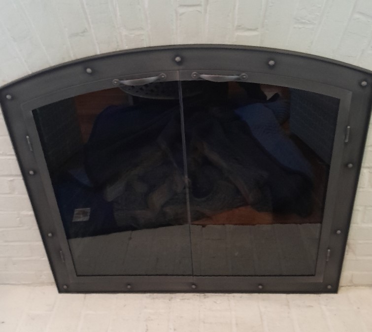 Custom Fireplace Glass Doors Thumbnail