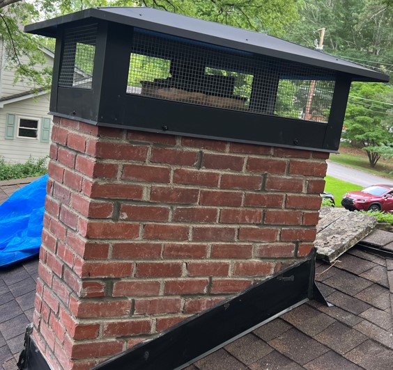 Masonry Chimney Repair and Chimney Cap
