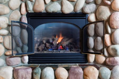 Fireplace Glass Doors Thumbnail
