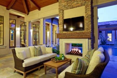 Modern and Linear Gas Fireplaces